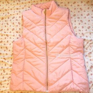 Michael Kors Carnation Pink Puffer Jacket